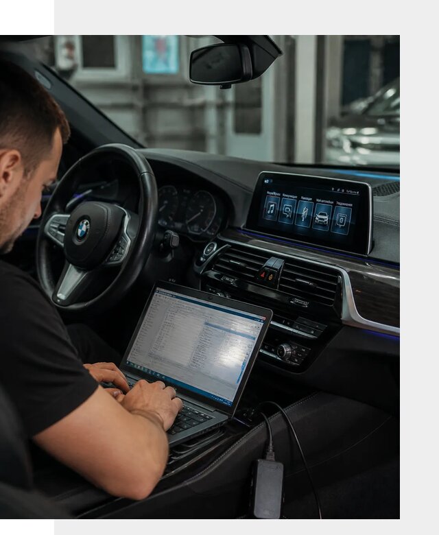 Русификация мультимедиа BMW для авто под ключ в Россоши
