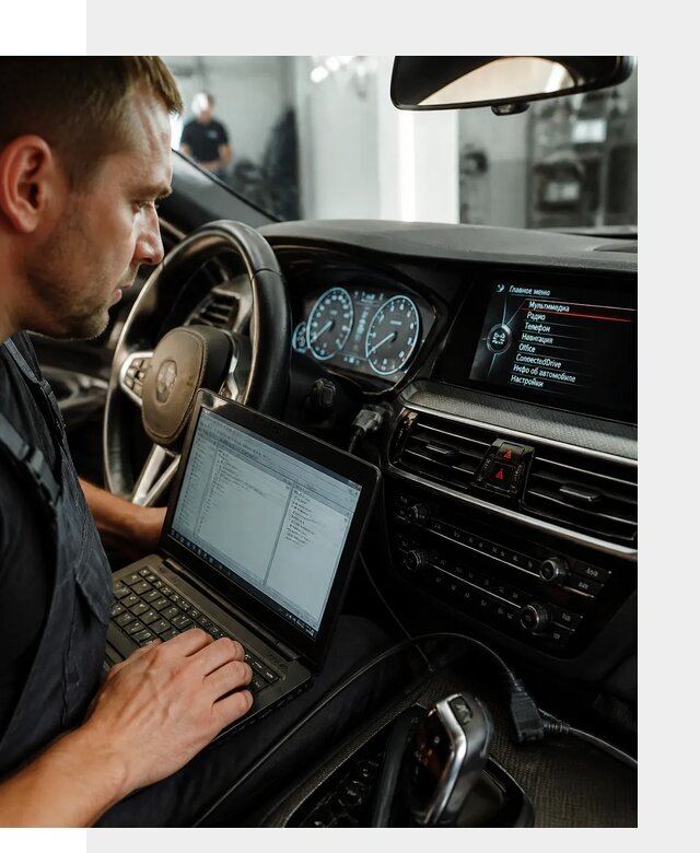Русификация приборной панели BMW для авто в Россоши от компании