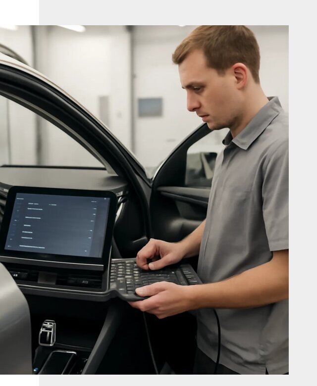 Русификация мультимедиа автомобилей Lynk Co в Россоши