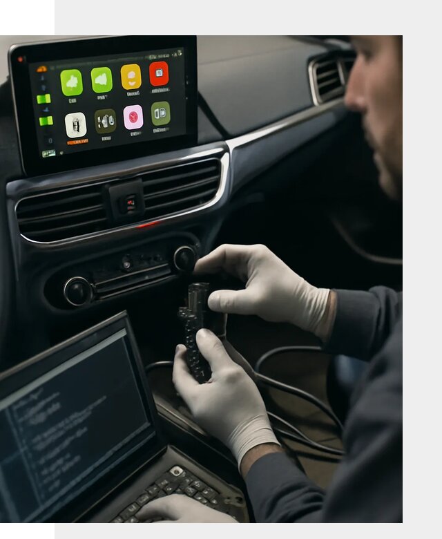 Активация Apple CarPlay в Россоши для штатной мультимедиа