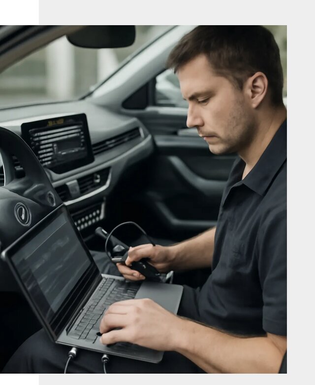 Настройка телематики автомобиля под ключ для авто в Россоши