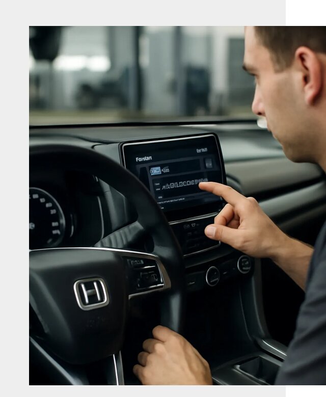 Русификация панели приборов Honda в Россоши по цене 5185 ФастМобиль-Рсс