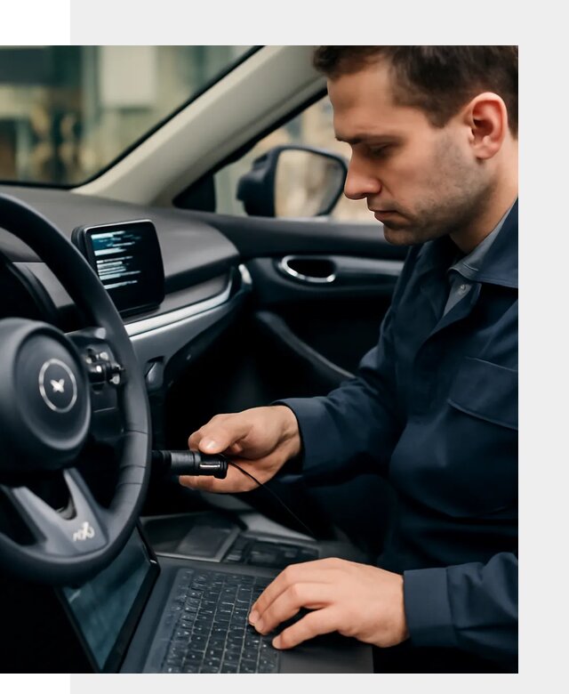 Русификация приборной панели автомобилей Mazda в Россоши