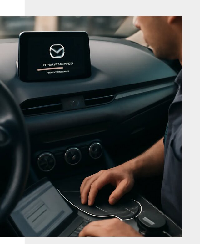 Установка приложений Mazda на мультимедийную систему в Россоши