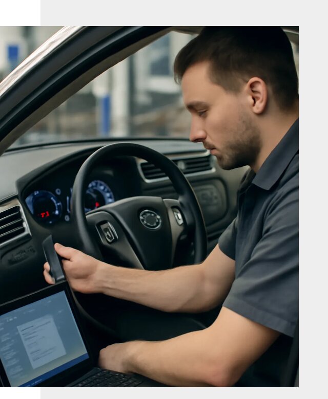 Русификация приборной панели Nissan для авто в Россоши